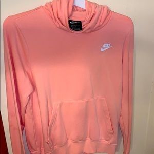 Nike pink hoodie